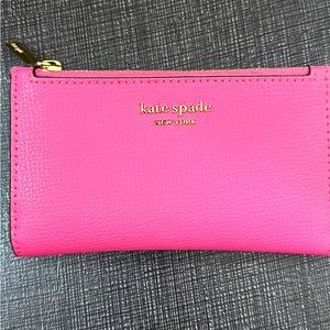 PINK Kate Spade mini wallet